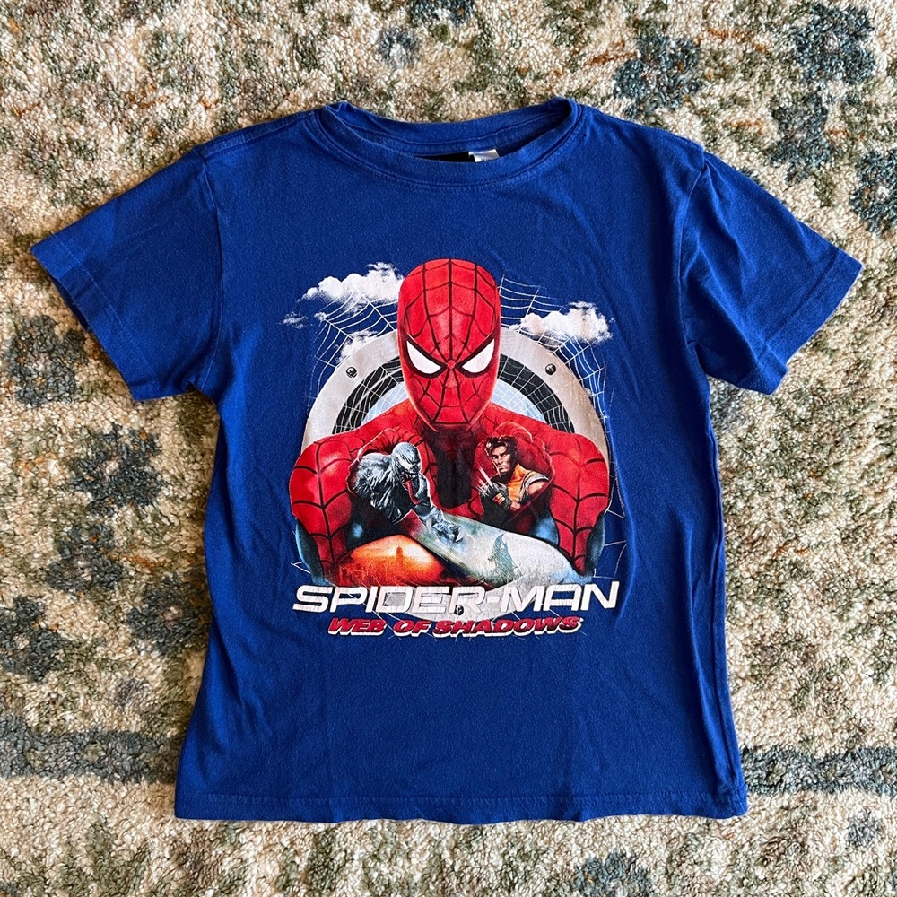 Y2K (‘07) Spider-Man Web of Shadows Kids T-Shirt